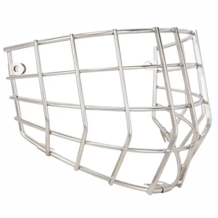 Cage de gardien de but à barre droite certifiée en acier inoxydable CCM Pro